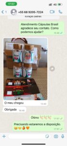 Cliente Recebeu Rápido