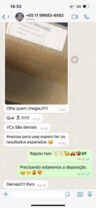 Cliente Recebeu Rápido