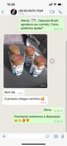 Cliente Recebeu Rápido
